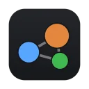 Messaging Graph’s icon: three linked dots